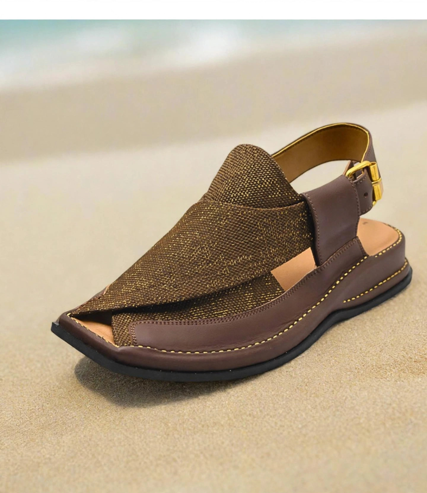 Zalmi Fabrics Peshawari Chappal