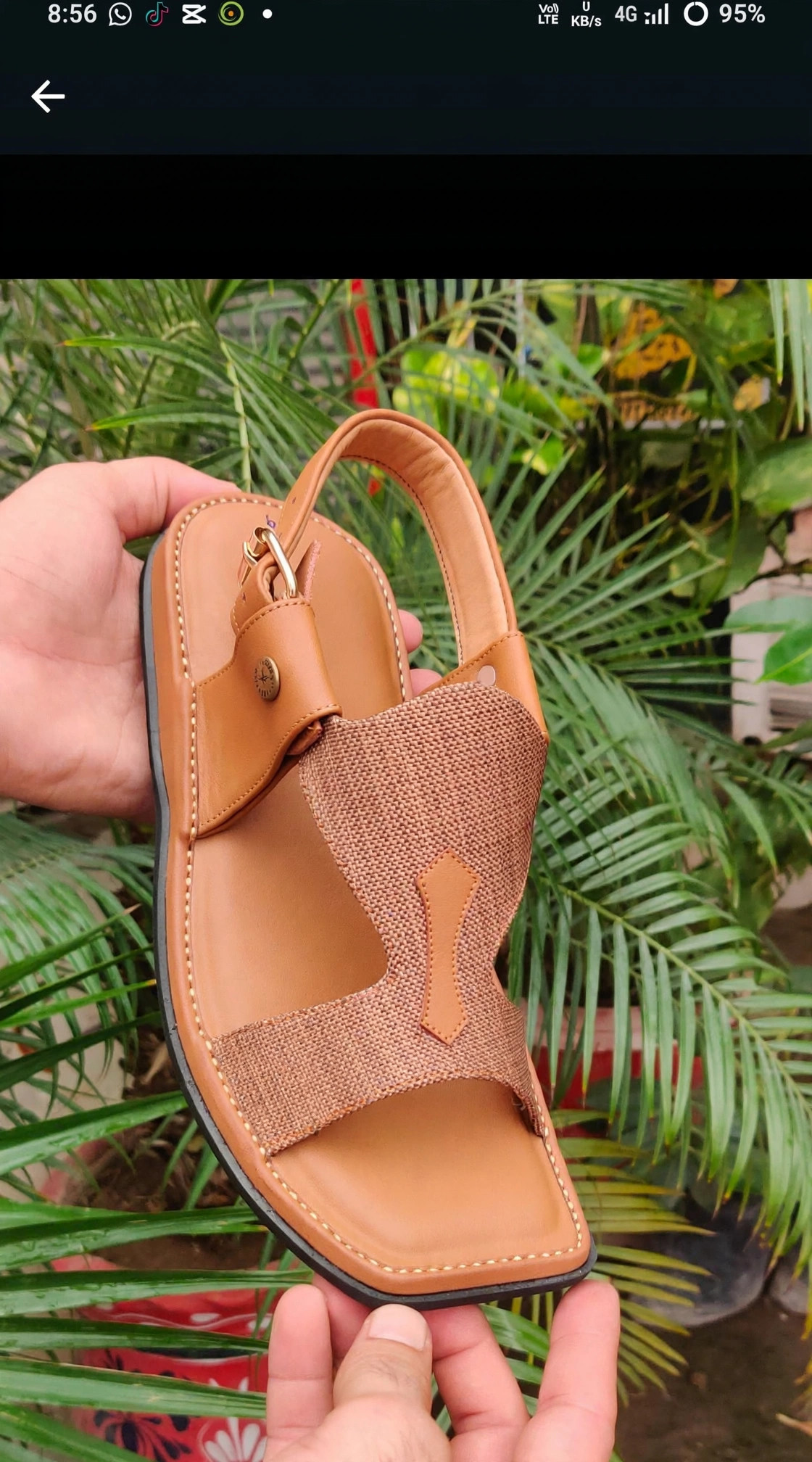 Panjidar Fabrics Chappal